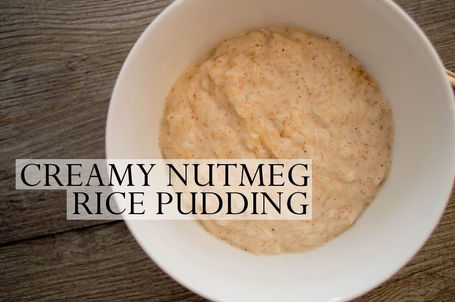 Our take on rice pudding - get the original Marble Crumbs recipe on our blog!
