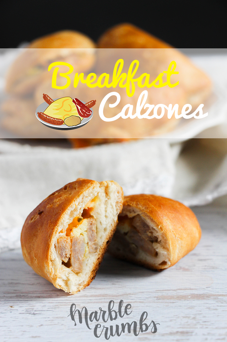 Giving you the best of both worlds with breakfast calzones.